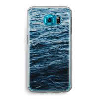 Oceaan: Samsung Galaxy S6 Transparant Hoesje - thumbnail