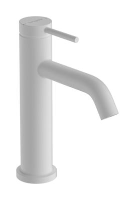 Hansgrohe Tecturis S ééngreeps wastafelkraan 110 met PopUp trekwaste, mat wit