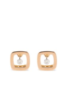 PONTE VECCHIO puces d'oreilles Vega en or rose 18ct serties de diamants