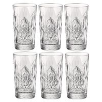 Set van 6x stuks tumbler waterglazen/drinkglazen transparant 490 ml - thumbnail