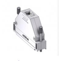 Deltron Connectors Deltron DHM 37 UN4 D-sub behuizing Aantal polen: 37 Kunststof, gemetalliseerd 180 ° Metaal 1 stuk(s)