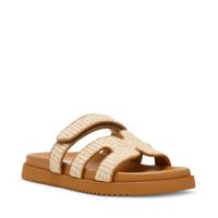 Steve Madden Missile Sandal Sm11003028 Sandalen 380 Nat Raffia Steve Madden Missile Sandal Sm11003028 Sandalen 380 Nat Raffia