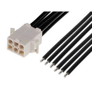 Molex 2162931061 Female behuizing (kabel) Totaal aantal polen: 6 Inhoud: 1 stuk(s) Bulk