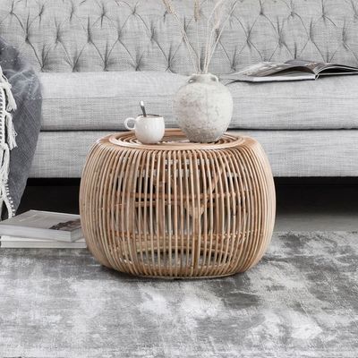 MUST Living Salontafel 'Lucca' Rotan, 60cm