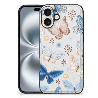 Dierenprint Telefoonhoesje voor iPhone 16 Plus Vlinder