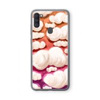 Katoen Wolken: Samsung Galaxy A11 Transparant Hoesje