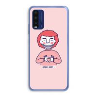 Hartje: Xiaomi Redmi 9T Transparant Hoesje