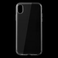 0 75 mm Ultra-thin transparant-TPU beschermhoes voor iPhone X / XS