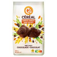 Cereal mini cakes choco zonder suiker - thumbnail