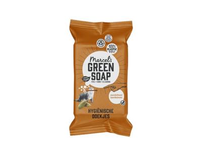 Marcel&apos;s Green Soap Schoonmaakdoekjes sandelhout & kardemom