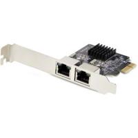 StarTech.com 2-Port Gigabit PCIe Ethernet Adapter Kaart, 1Gbps PCIe Netwerkkaart, 10/100/1000Mbps PC