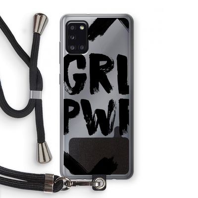 Girl Power #2: Samsung Galaxy A31 Transparant Hoesje met koord