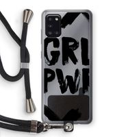 Girl Power #2: Samsung Galaxy A31 Transparant Hoesje met koord