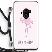 Pink positive: Xiaomi Mi Mix 2 Transparant Hoesje met koord