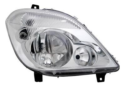 Koplamp rechts zonder MISTLICHTGAT 2xH7 inclusief MOTOR 3077962