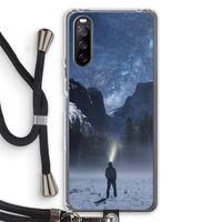 Wanderlust: Sony Sony Xperia 10 III Transparant Hoesje met koord