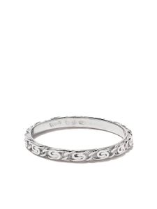 Wouters & Hendrix Gold bague Snail Diamond Chain - Argent