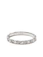 Wouters & Hendrix Gold bague Snail Diamond Chain - Argent