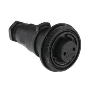 Bulgin PX0737/S Ronde connector Koppeling, recht Totaal aantal polen: 2 Serie (ronde connectoren): PX 1 stuk(s)