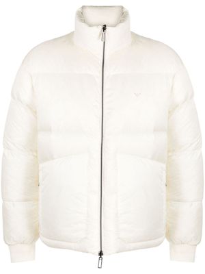 Emporio Armani Donsjack met capuchon - Wit Emporio Armani Donsjack met capuchon - Wit