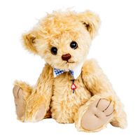 Clemens knuffelbeer Teddy Philo junior 35 cm pluche lichtbruin - thumbnail