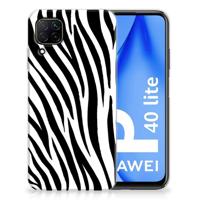 Huawei P40 Lite | TPU Hoesje | Zebra