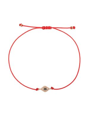 Anil Arjandas bracelet Mini corde Evil Eye en or rose 18ct orné de diamants Anil Arjandas bracelet Mini corde Evil Eye en or rose 18ct orné de diamants