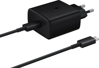 Samsung Samsung Super Fast Charging 45W + Usb C naar Usb C Kabel 1m Zwart