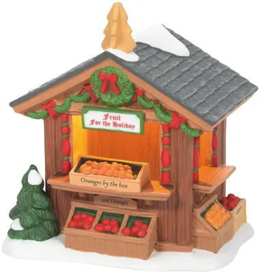 Market Fruit Stand - Dickens Village