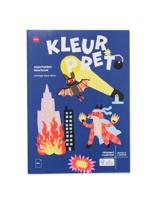 HEMA Kleurboek A4 superhelden