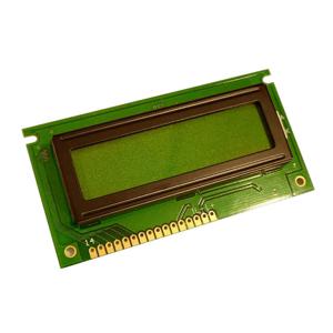 Display Elektronik LC-display Zwart Geel-groen (b x h x d) 84 x 44 x 10.5 mm DEM16217SYH-LY-CYR