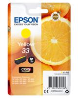 Epson Inktcartridge T3344, 33 Origineel Geel C13T33444012