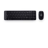 Toetsenbord en draadloze muis Logitech 920-003159 Zwart Qwerty Spaans