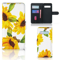 Hoesje voor Samsung Galaxy S10 Zonnebloemen - thumbnail