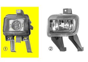 Mistlamp rechts tot bouwjaar 9e maand 1994 niet voor GSi 3734996