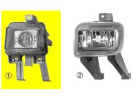 Mistlamp rechts tot bouwjaar 9e maand 1994 niet voor GSi 3734996