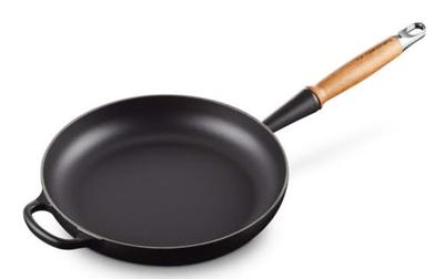 Le Creuset Koekenpan Signature - Mat Zwart - ø 26 cm / 2 liter - geëmailleerde anti-aanbaklaag