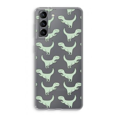 Dinos: Samsung Galaxy S21 Transparant Hoesje
