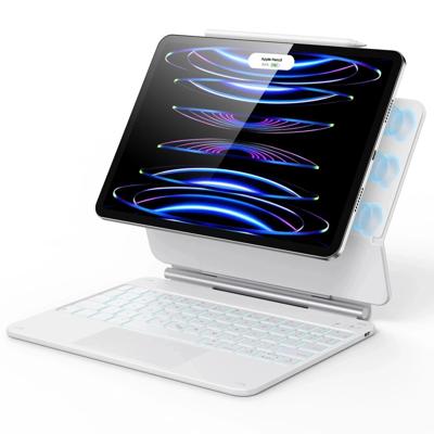 iPad Air 10.9” (5th/4th Gen), and iPad Pro 11” (4th/3rd/2nd/1st Gen) Rebound Magnetic Keyboard Case - US Layout-White