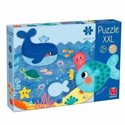 Puzzel Goula 1120700014 13 Onderdelen Oceaan Multicolour (Engels)