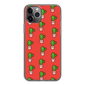 Mini cactus: iPhone 11 Pro Transparant Hoesje