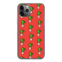 Mini cactus: iPhone 11 Pro Transparant Hoesje