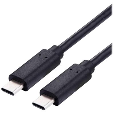 VALUE USB 2.0 Kabel, C-C, M/M, 100W, zwart, 2 m