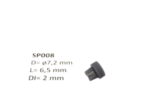 micromotor SP008 ø 7.2 x 6.5 - ø 2 mm cardankoppelingshouder
