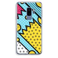 Pop Art #1: Samsung Galaxy S9 Plus Transparant Hoesje