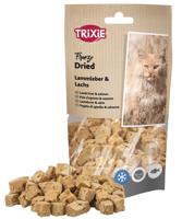 Trixie Freeze Dried Lamslever & Zalm kattensnacks 25 gram