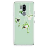 Hang In There: LG G7 Thinq Transparant Hoesje