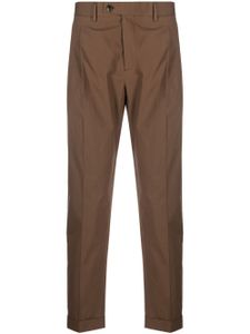 Dell'oglio pantalon chino Robert à coupe fuselée - Marron