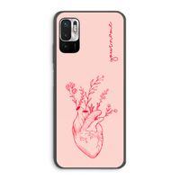 Blooming Heart: Xiaomi Redmi Note 10 5G Transparant Hoesje