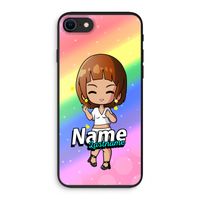 Chibi Maker vrouw: iPhone 7 Biologisch afbreekbaar hoesje